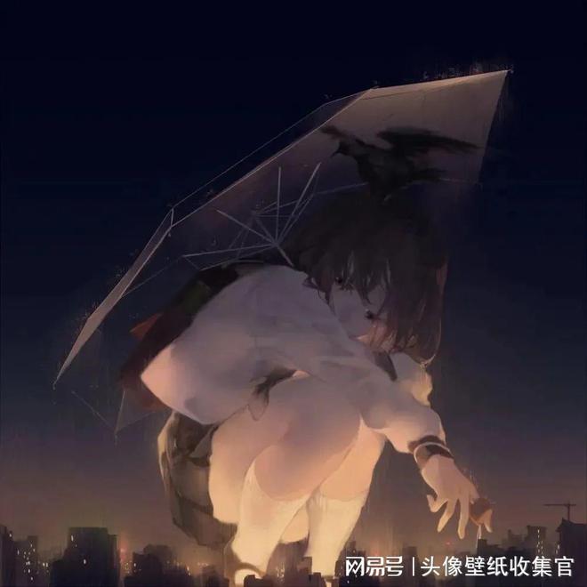 小巷中的秘密宝藏，忧伤动漫头像精选集