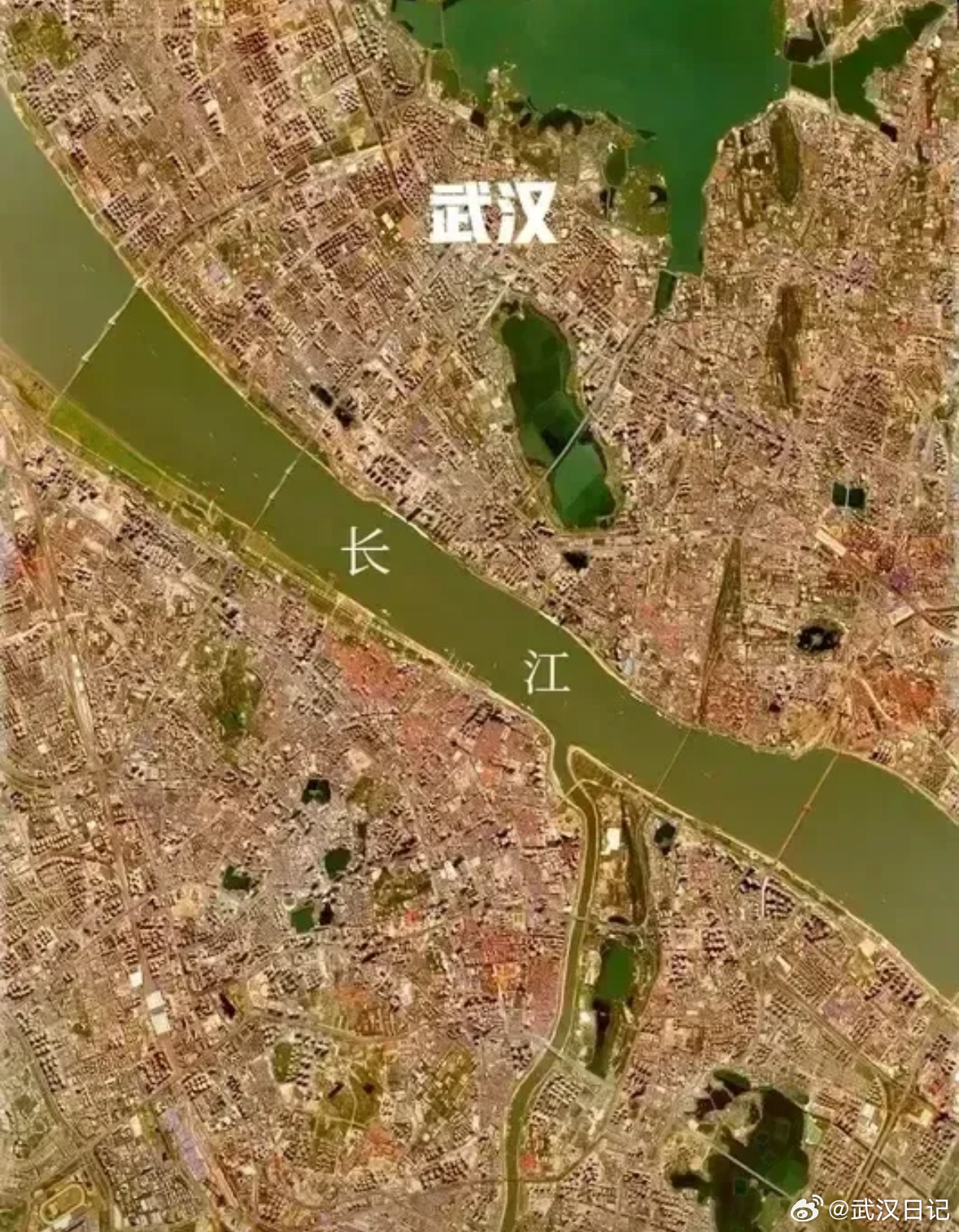 武汉最新影像，城市发展的壮丽画卷展现眼前